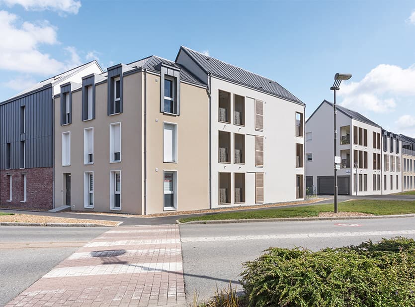 Programme immobilier CÔTÉ VILLE CHARTRES DE BRETAGNE Coop Habitat